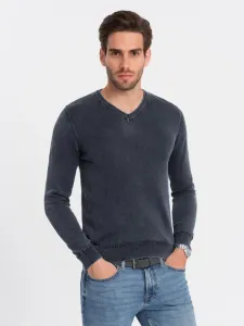 Ombre Clothing Sweter Niebieski
