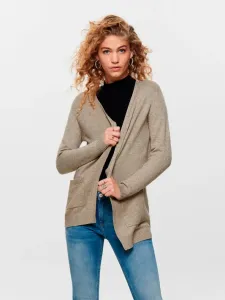 ONLY Lesly Cardigan Brązowy #484357