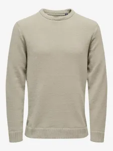 ONLY & SONS Ese Sweter Beżowy
