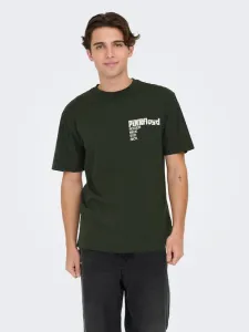 ONLY & SONS Pink Floyd Koszulka Zielony #538099