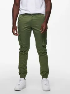 ONLY & SONS Cam Spodnie Zielony #335681