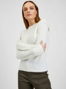 Orsay Sweter Biały #399828