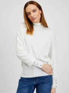 Orsay Sweter Biały #153767
