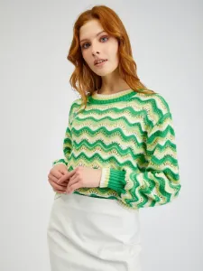 Orsay Sweter Zielony #441250