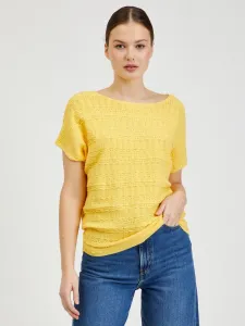 Orsay Sweter Żółty