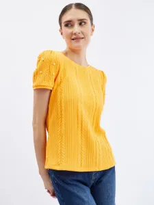 Orsay Koszulka Żółty #438768