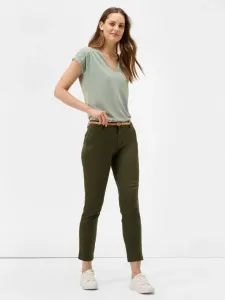 Orsay Chino Spodnie Zielony #332307