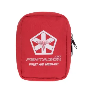 Apteczka Pentagon Hippokrates First Aid Kit, czerwona