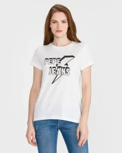 Pepe Jeans Clover Koszulka Biały #299696