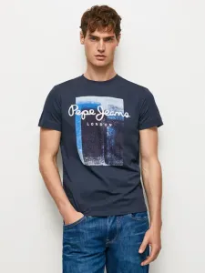 Pepe Jeans Sawyer Koszulka Niebieski #225373