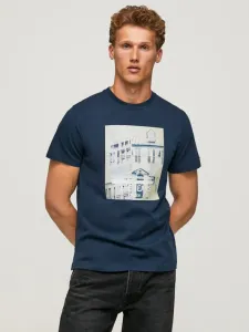 Pepe Jeans Teller Koszulka Niebieski #229761