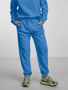 Pieces Chilli Spodnie dresowe Niebieski #467361