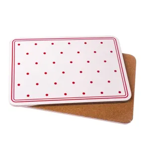 Dakls Podkładka Dots pink, 29 x 21 cm