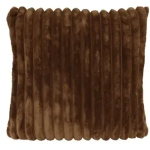 Poduszka dekoracyjna Callie brązowy, 45 x 45  cm