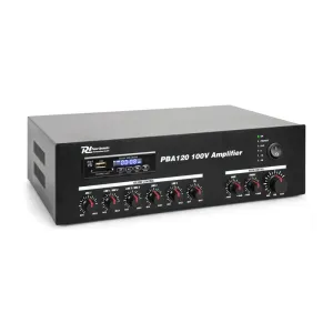 Power Dynamics PBA120 100V Wzmacniacz 120 W USB/SD MP3 Bluetooth