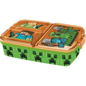 Stor Pudełko na drugie śniadanie Minecraft, 19,5 x 16,5 x 6,7 cm