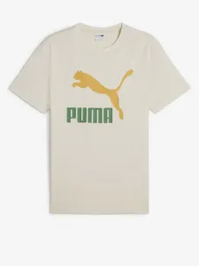 Puma Classics Logo Koszulka Biały #594648