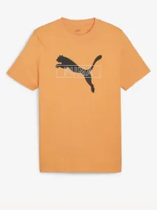Puma Desert Road Graphic Koszulka Pomarańczowy
