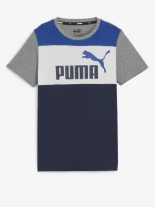Puma ESS Block Koszulka dziecięce Szary