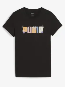 Puma ESS+ Graphic Koszulka Czarny