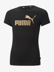 Puma ESS+ Koszulka dziecięce Czarny