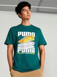 Puma Sneaker Koszulka Zielony #494059