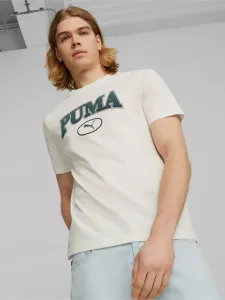 Puma Squad Koszulka Biały #485148