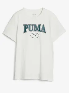Puma Squad Koszulka dziecięce Biały #489208
