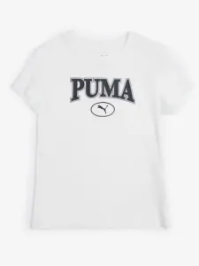 Puma Squad Koszulka dziecięce Biały #490416