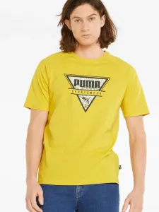 Puma Summer Koszulka Żółty #256726