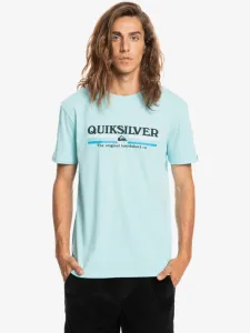 Quiksilver Lined Up Koszulka Niebieski #248816