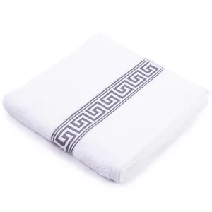 Ręcznik „Greek” biał, 70 x 130 cm
