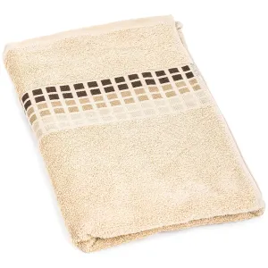 Ręcznik kąpielowy Darwin beżowy, 70 x 140 cm, 70 x 140 cm
