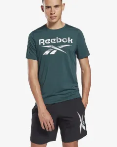 Reebok Workout Ready Activchill Graphic Koszulka Zielony