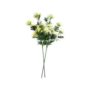 Sztuczna chryzantema drobnokwiatowa, wys. 75 cm, zestaw 2 szt