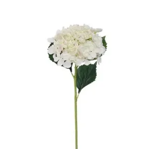 Sztuczna hortensja, wys. 52 cm, biały