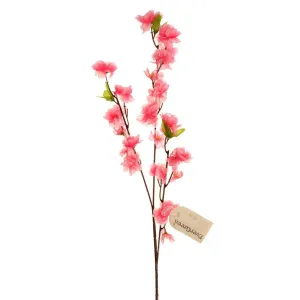 Sztuczna Sakura, 3 pędy, wys. 66 cm, różowy