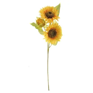Sztuczny kwiat Słonecznik, 23 x 60 cm