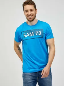 Sam 73 Fenri Koszulka Niebieski