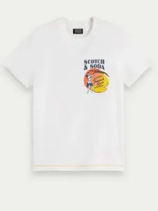 Scotch & Soda Koszulka dziecięce Biały #229085