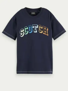 Scotch & Soda Koszulka dziecięce Niebieski #359312
