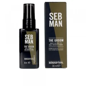 Sebman The groom Huile cheveux et barbe - Sebastian Golenie i pielęgnacja brody 30 ml
