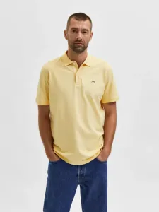 Selected Homme Aze Polo Koszulka Żółty