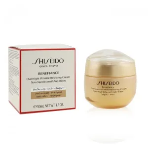 Benefiance Soin Nuit Intensif Anti-Rides - Shiseido Pielęgnacja przeciwstarzeniowa i przeciwzmarszczkowa 50 ml
