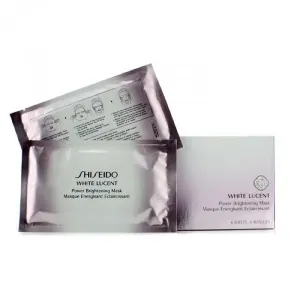 White Lucent Masque Energisant Eclaircissant - Shiseido Maska 6 pcs