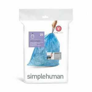 Simplehuman Worki na śmieci V 16-18 l, 20 szt