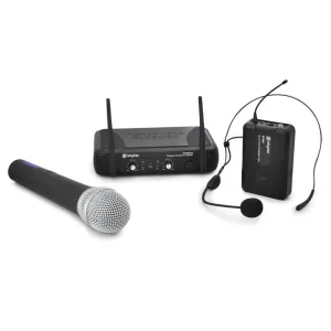 Skytec STWM722, zestaw mikrofonów bezprzewodowych UHF