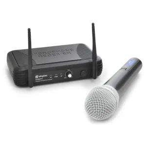Bezprzewodowy mikrofon UHF Skytec STWM721 1 kanał 1 mikrofon
