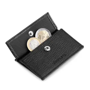Slimpuro Coin Pocket, kieszeń na monety z ochroną kart RFID, do cienkich portfeli ZNAP 8 i 12, na zatrzask #487705