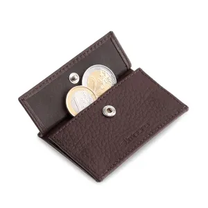 Slimpuro Coin Pocket, kieszeń na monety z ochroną kart RFID, do cienkich portfeli ZNAP 8 i 12, na zatrzask #93259